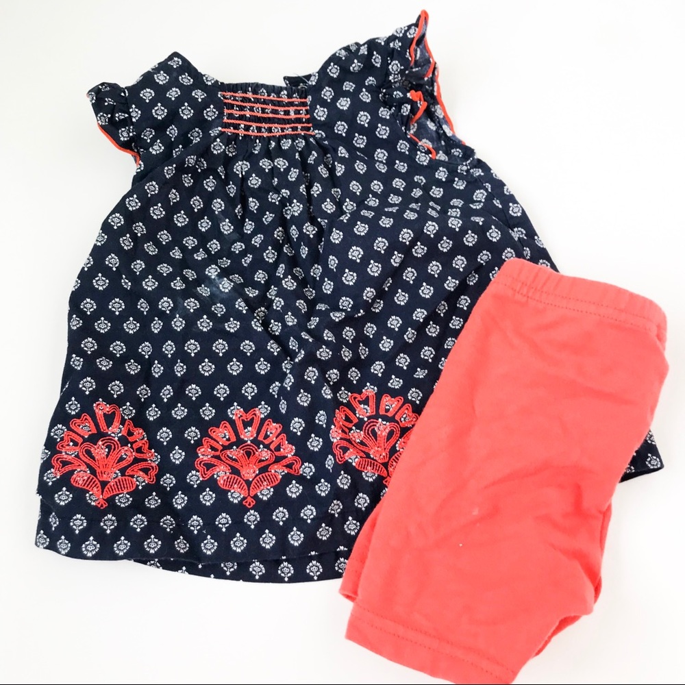 Summer baby girl clothing lot 9 mo